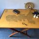 Mahogany boat folding table
