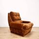 Velvet armchair from the 70s