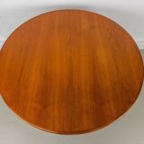 Table de Salle à Manger Ronde en Teck par HW Klein pour Bramin, Danemark, 1960s