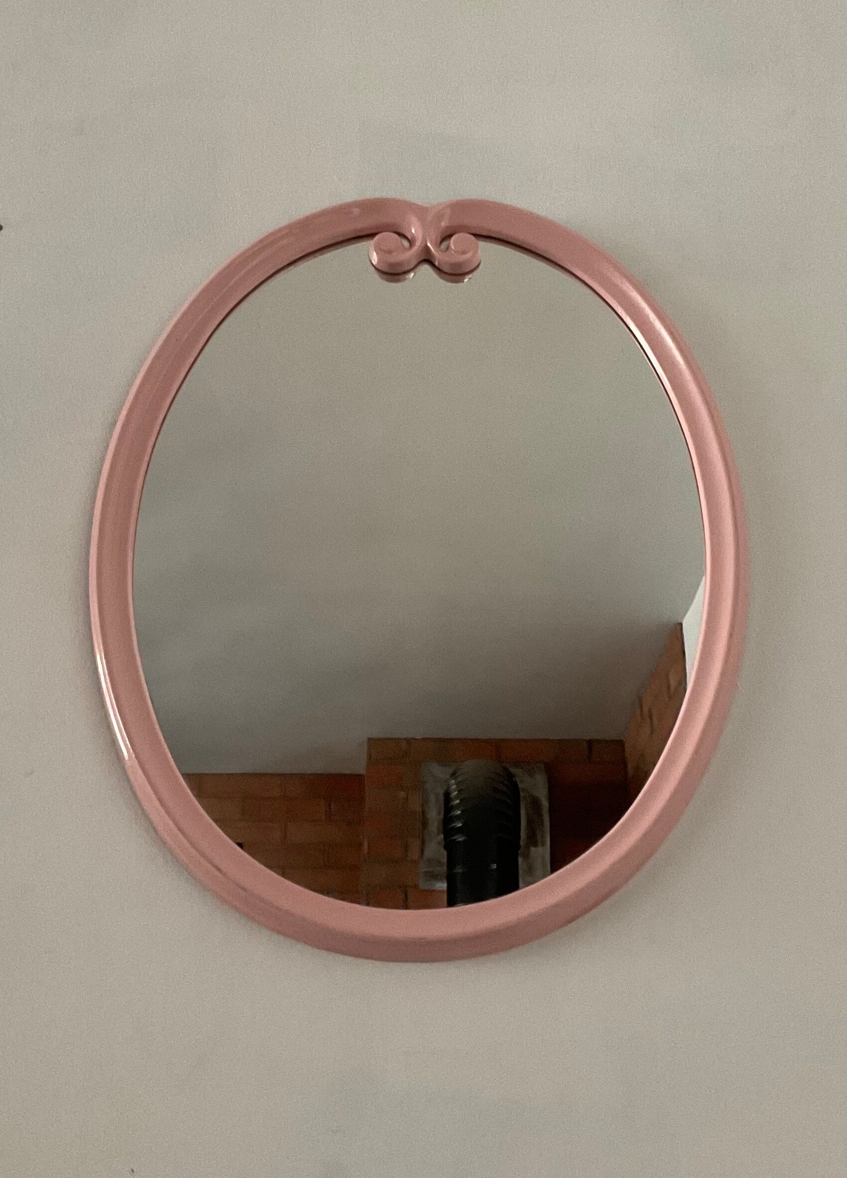 Vintage ceramic mirror from the 70s