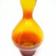 Bączek bottle, mid-century modern, glass, designed by Z. Horbowy, Poland, 1970s