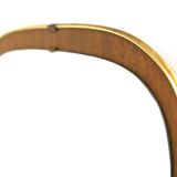 Scandinavian teak mirror, 37x34cm, Sweden, 1960