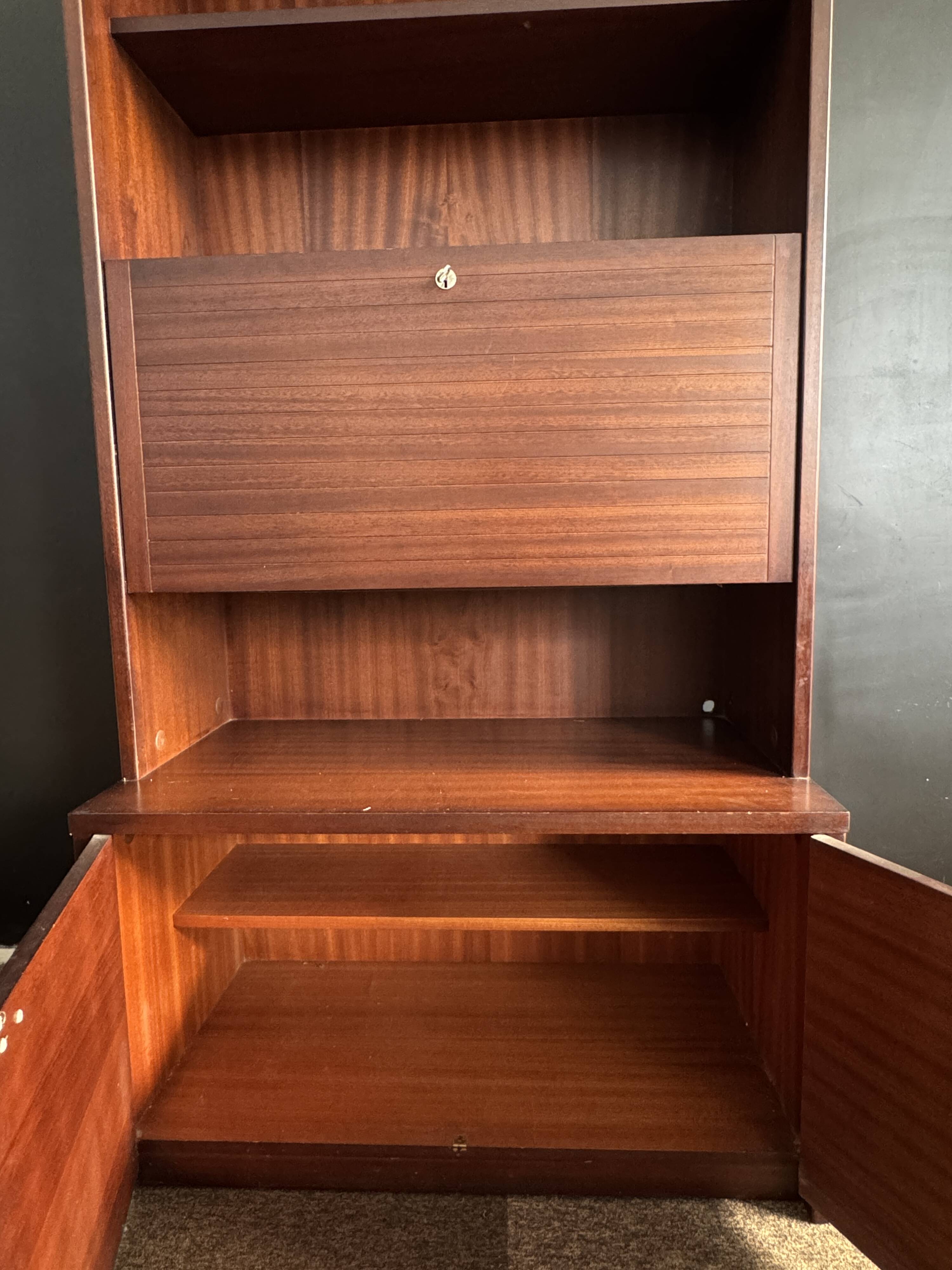 Vintage Scandinavian style bookcase