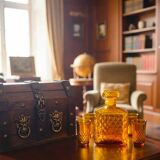 Cofre licorera francés Mid Century