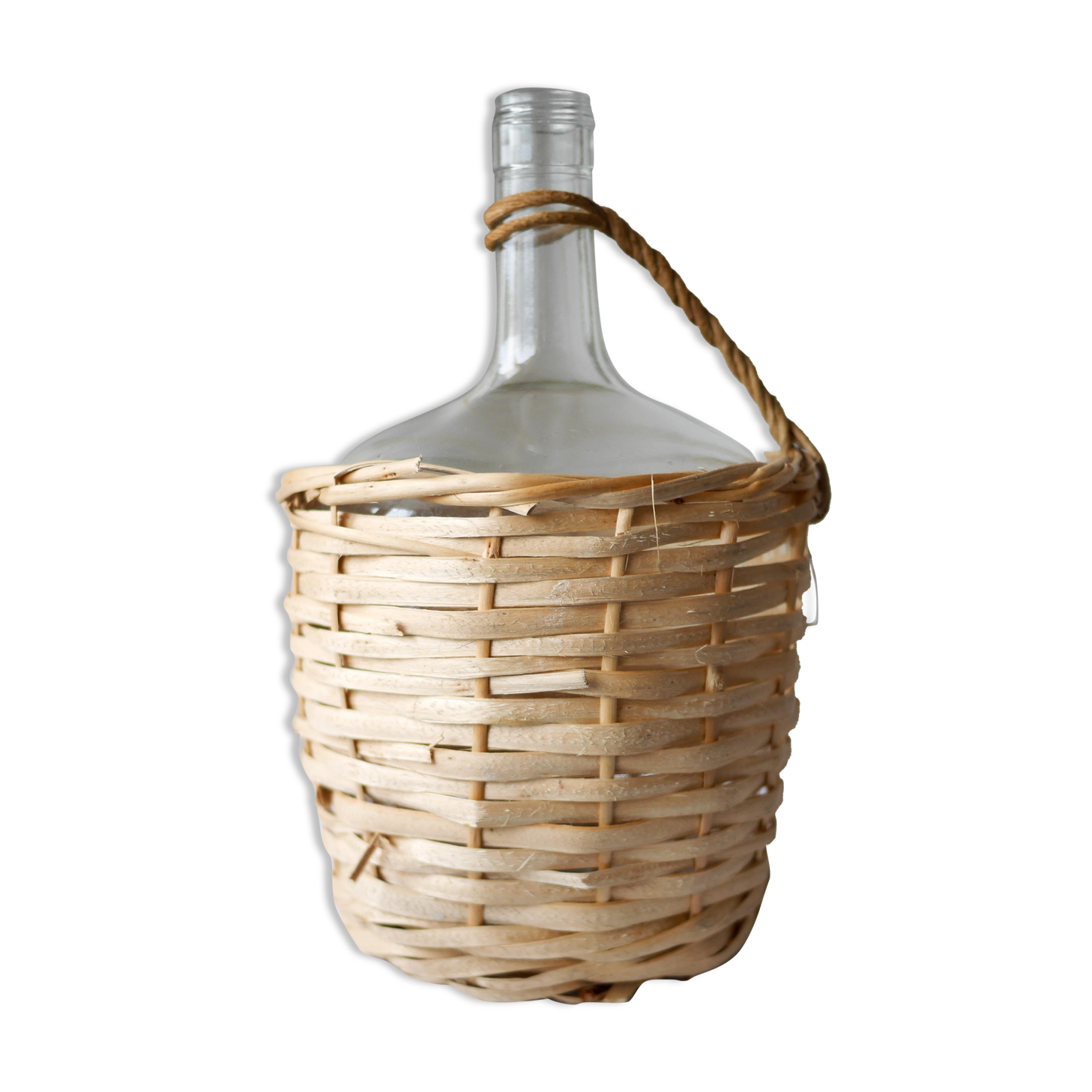 Dame-jeanne paillée