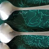 Set of W.Wright silver plate Belco spoons
