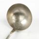 Art Nouveau soup ladle, silver-plated alpaca, Bracia Henneberg, Poland, 1930s