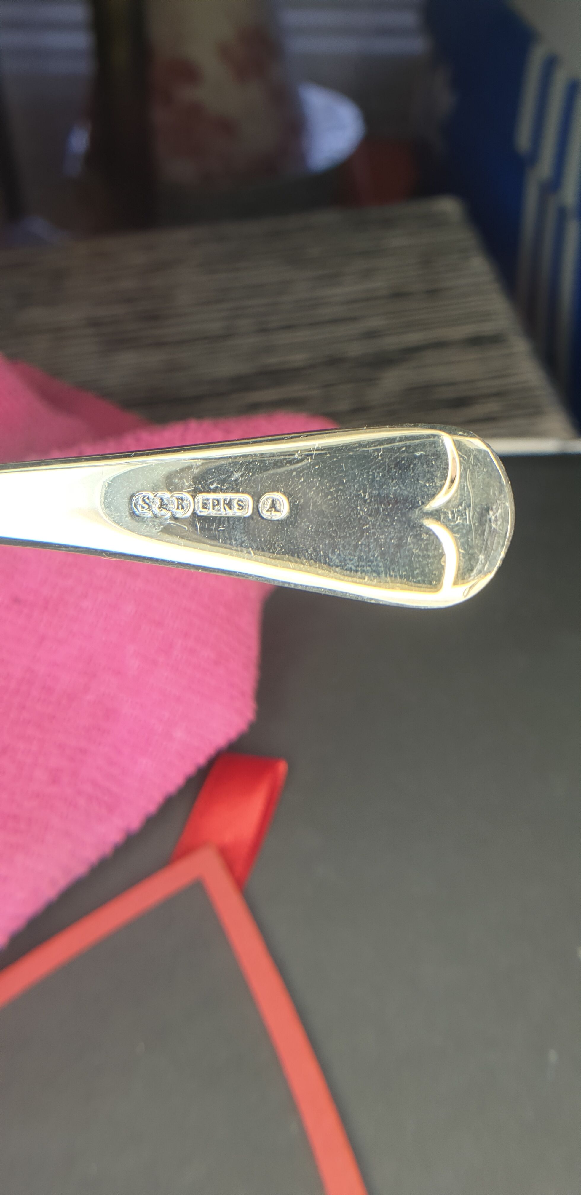 English metal fish service