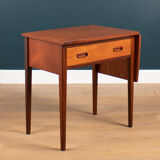 Retro Danish 1960s Sewing Table Console Table Lamp Table