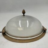 Holophane glass ceiling light