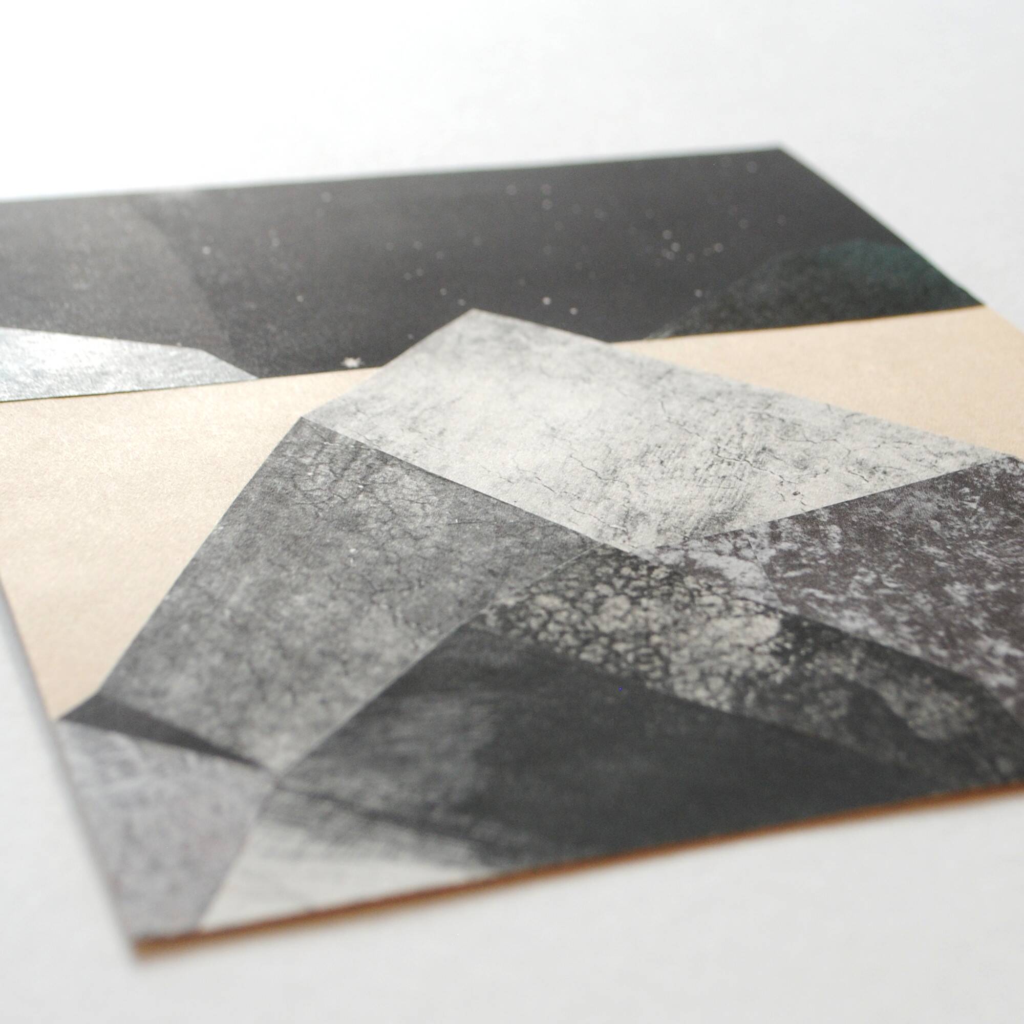 Collage on paper • MINERALOGY I