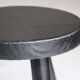 Tabouret de "berger" massive pine France 1960