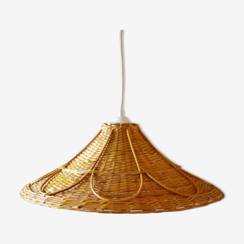 Vintage rattan suspension