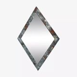 Vintage art deco beveled mirror