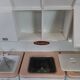 Miniature vintage toy kitchen