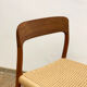 Chaise par Niels O. Møller pour J.L. Moller, modèle 75, Danemark, années 1950