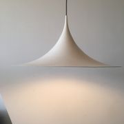Semi pendant light byClaus Bonderup & Torsten Thorup for Fog & Mørup, 1960s