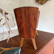 Vintage Scandinavian teak magazine rack