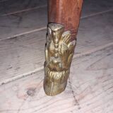 MOREAU-stamped mahogany scriban burreau