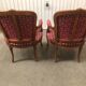 Pair of Louis XV-style armchairs