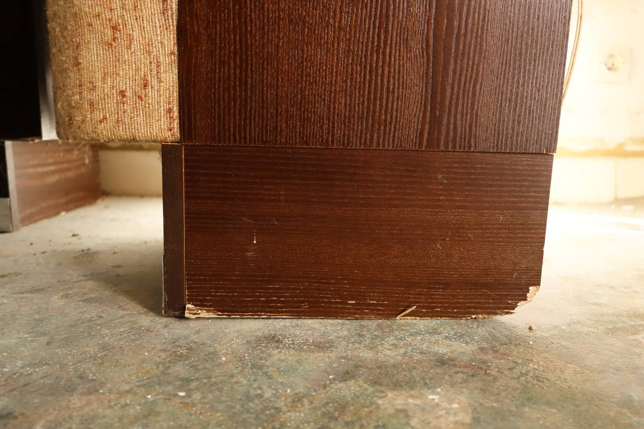 Pair of vintage mid-century bedside tables