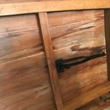 Vintage mid-century farm or estaminet dining table