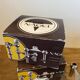 Series of 3 nagel s22 modular candlesticks with their original vintage box 1970