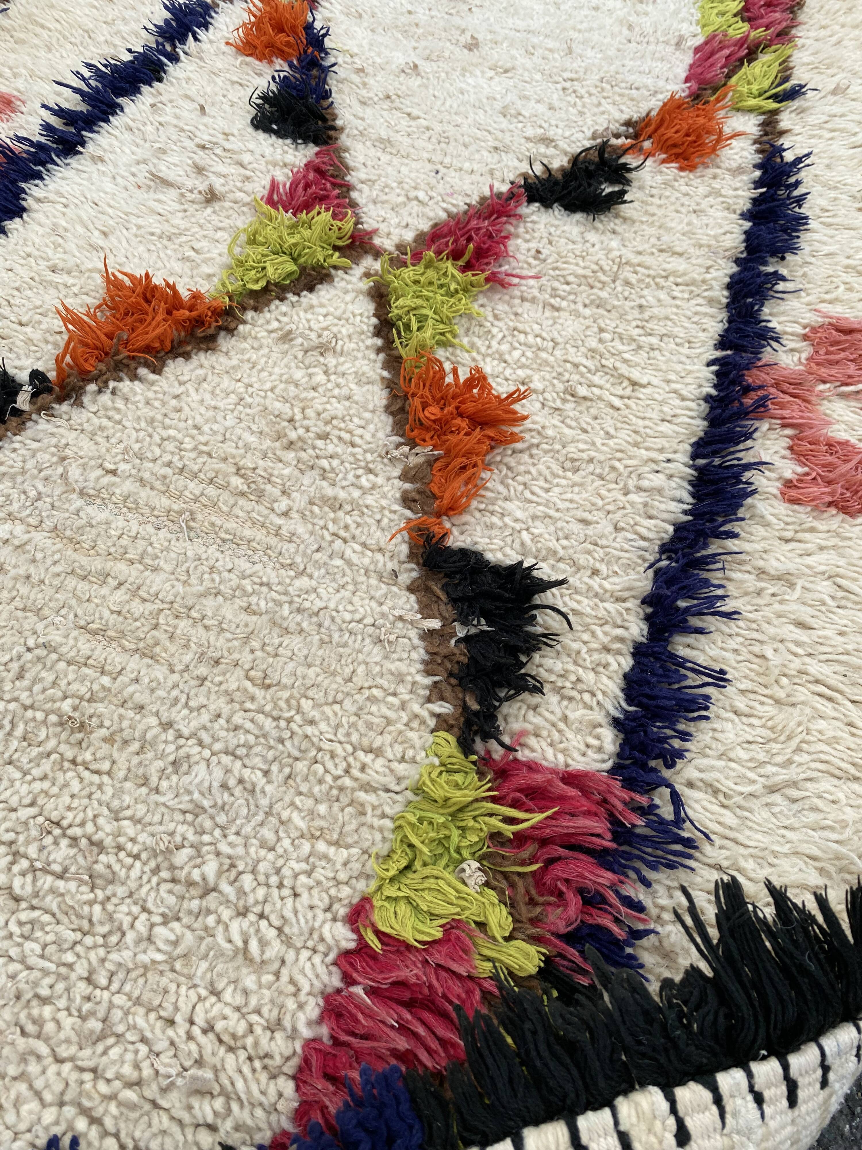 Carpet berbere vintage azilal 80x180 cm