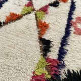 Carpet berbere vintage azilal 80x180 cm