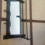 Vintage metal coat rack