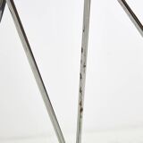 Kreuzschwinger steel bar stool by till behrens for schlubach, set of 2 (mk10476)