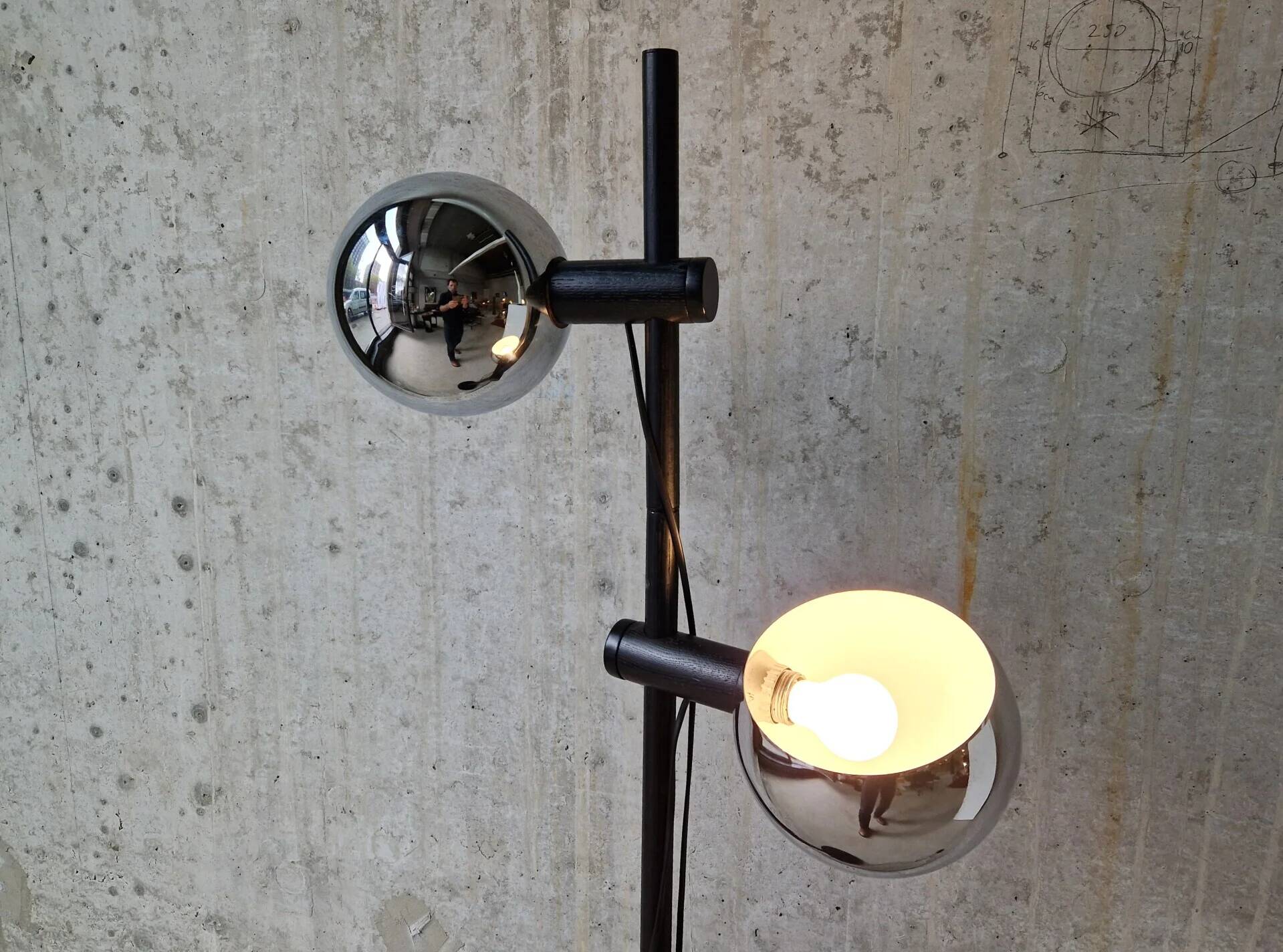 Temde Leuchten floor lamp, 1970s