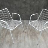 Pair of vintage Emu rio armchairs