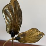 Double leaf lamp, Carlo Giorgi design, Bottega Gadda edition