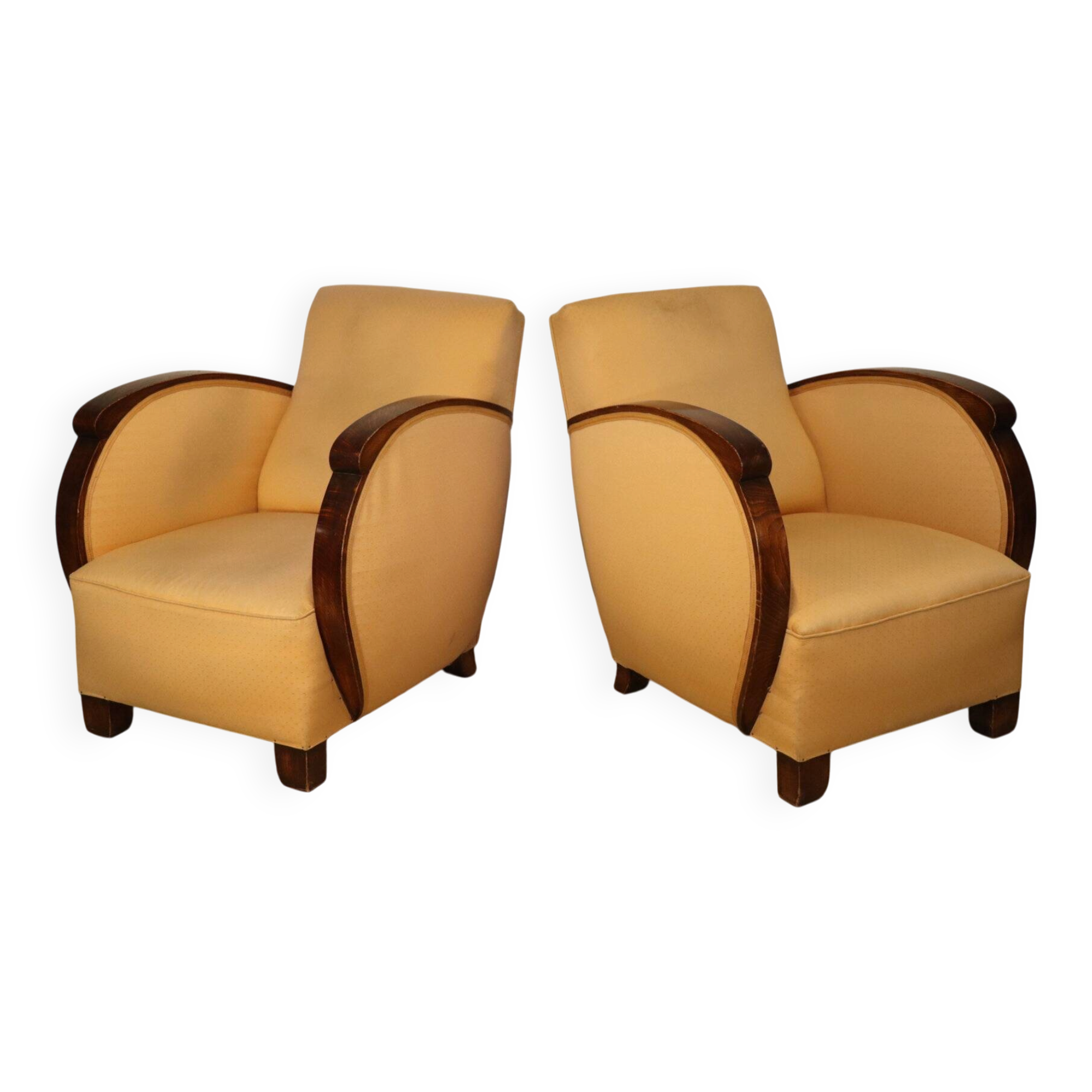 Pair of Art Deco armchairs – 1930s/40s