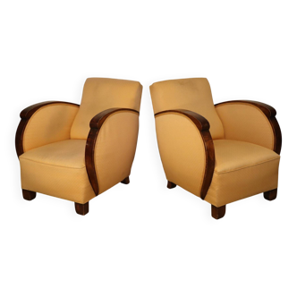 Pair of Art Deco armchairs – 1930s/40s