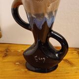 Vase soliflore Gien anse