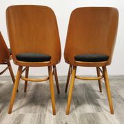 Chaises de Salle à Manger par Radomir Hoffman pour Ton, 1950s, Set de 4