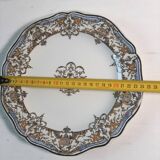 Assiette Gien décor Dionysos