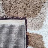 Tapis space age des années 1970 en laine. fabriqué en italie