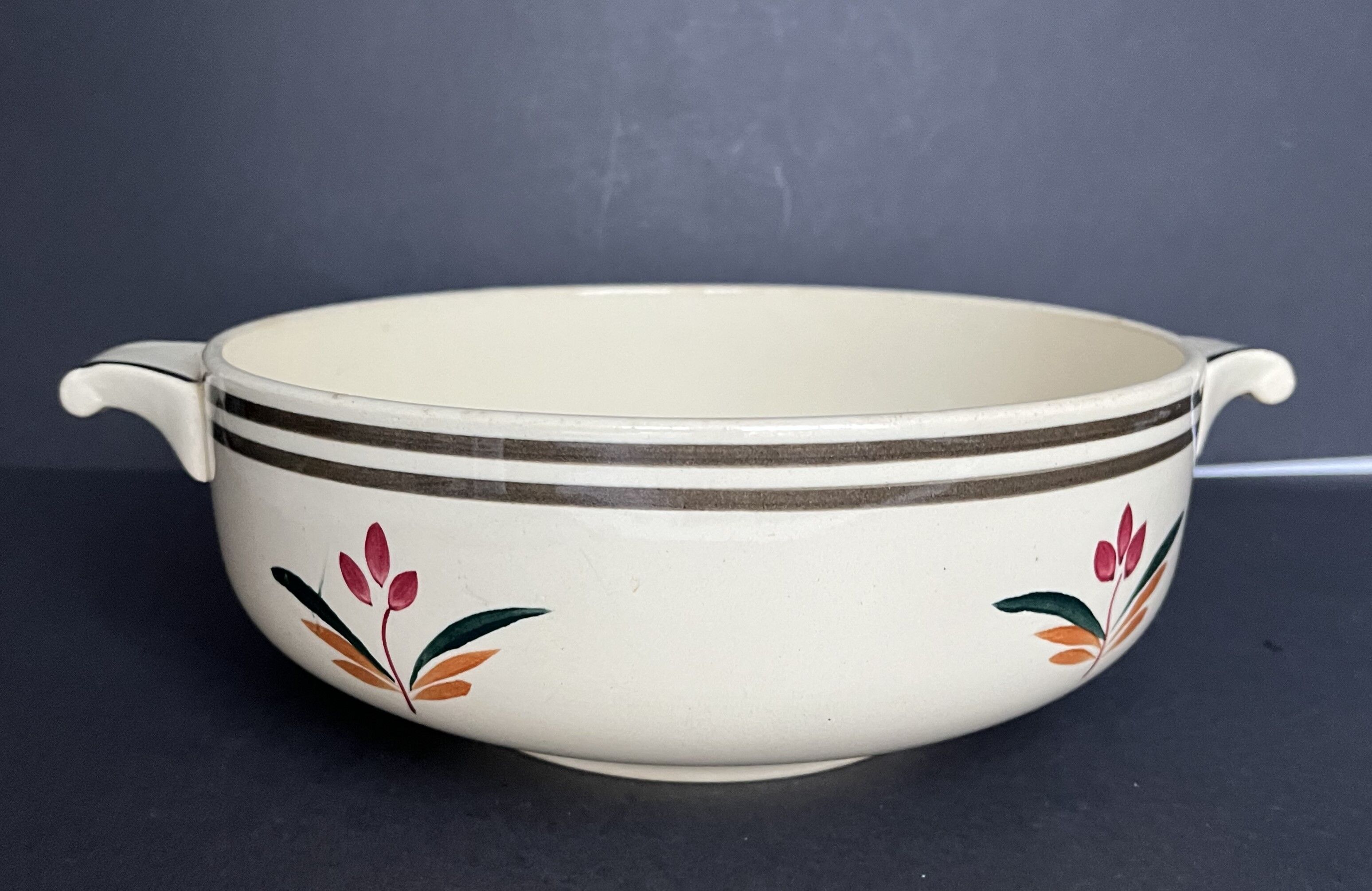 Gien earthenware dish