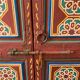 Porte marocaine de riad en bois sculpté à la main