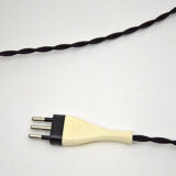 Lampe de bureau en laiton italienne vintage des années 1950 attribuée à Stilnovo