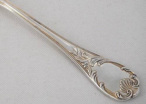 Christofle Marly, 8 table forks 20.5 cm silver-plated, recent pieces.