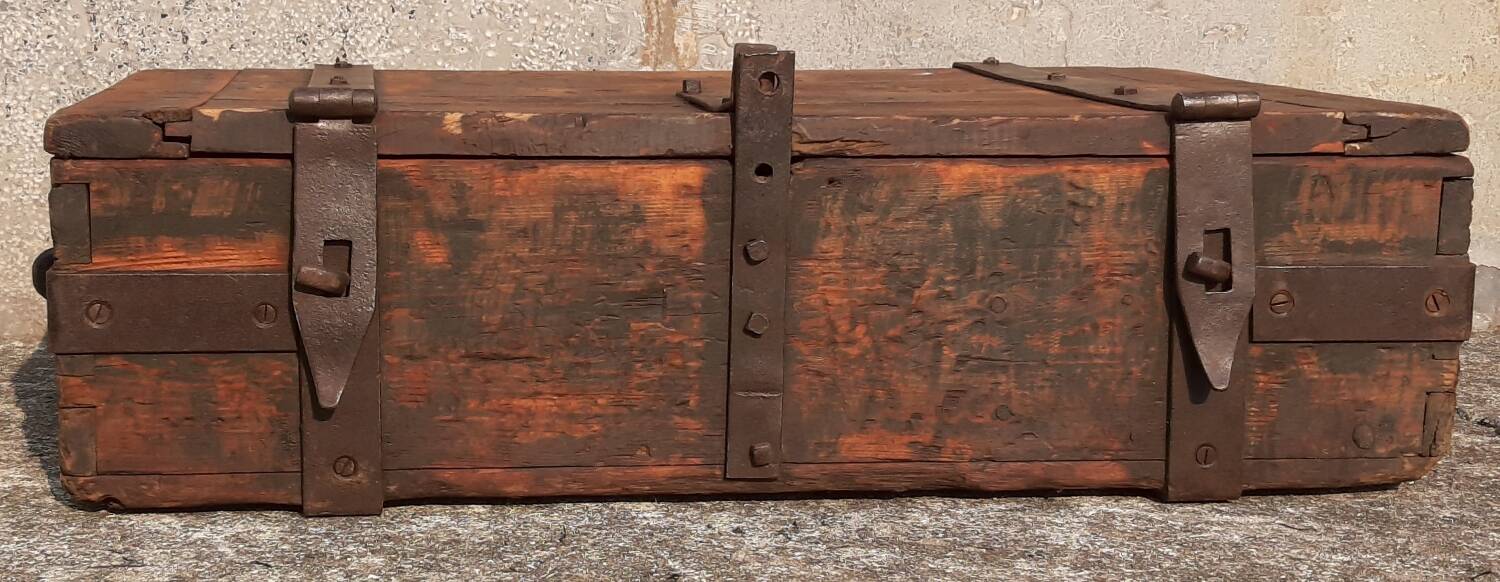 Old military chest