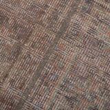 Vintage Turkish Oushak Handwoven Rug 55x373 cm