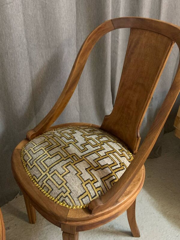 Paire de chaise Gondole