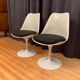 Paire de chaises Tulip modèle 151 conçue par Eero Saarinen, Knoll International, années 1950