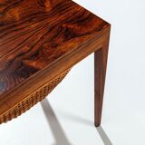 Severin Hansen sewing table in rosewood Haslev Denmark 1960