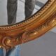 Mirror of style Louis XVI gilded stucco 1880